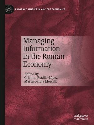cover image of Managing Information in the Roman Economy